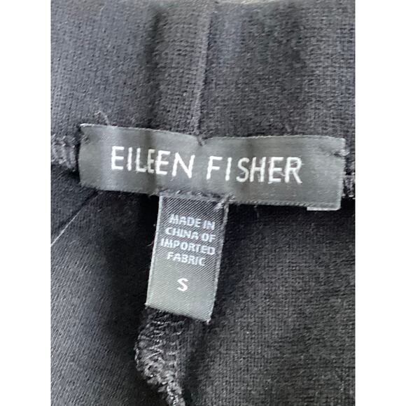 Eileen Fisher Women's Pull on Stretch Straight Leg Ankle Pants Black Size Small - Picture 6 of 9
